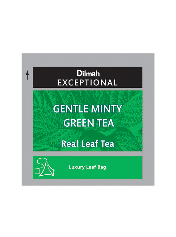 DILMAH EXCEPTIONAL GENTLE MINT GREEN TEA - 50 Un.