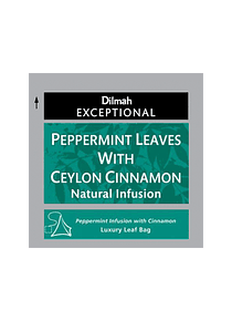 DILMAH EXCEPTIONAL PEPPERMINT & CINNAMON INFUSIÓ - 50 Un.