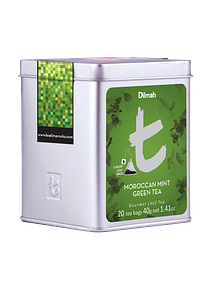 DILMAH LUXURY MOROCCAN MINT GREEN TEA