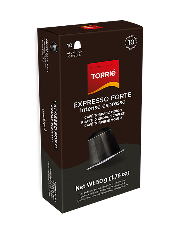 EXPRESSO FORTE ALUMINUM CAPSULE - COMPATIBLE WITH NESPRESSO®*