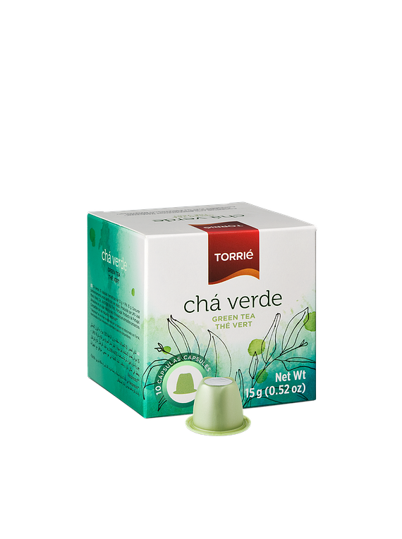 CHÁ VERDE CÁPSULA - NESPRESSO®* COMPATÍVEL