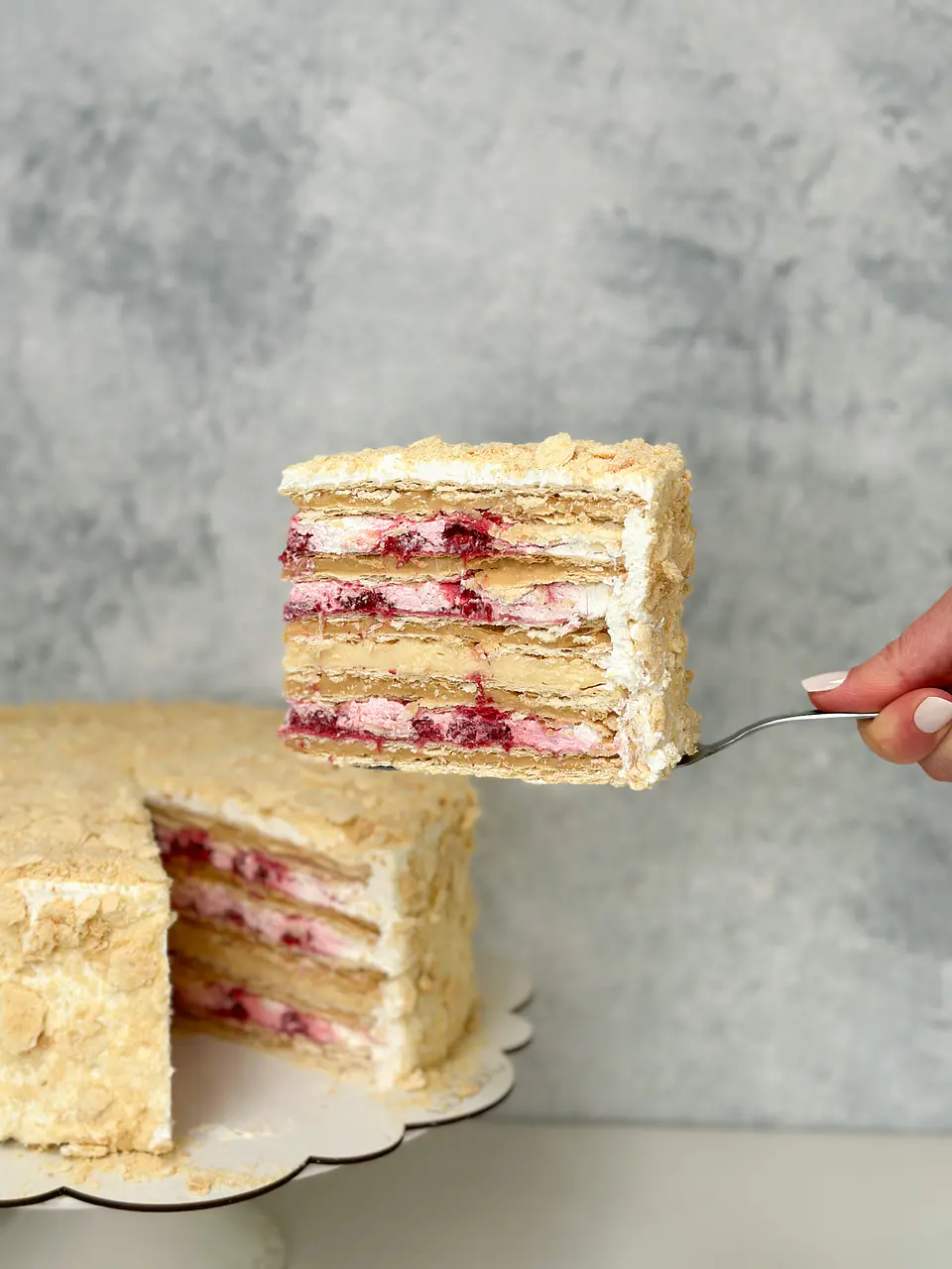Trozo Torta Amor Hoja 1