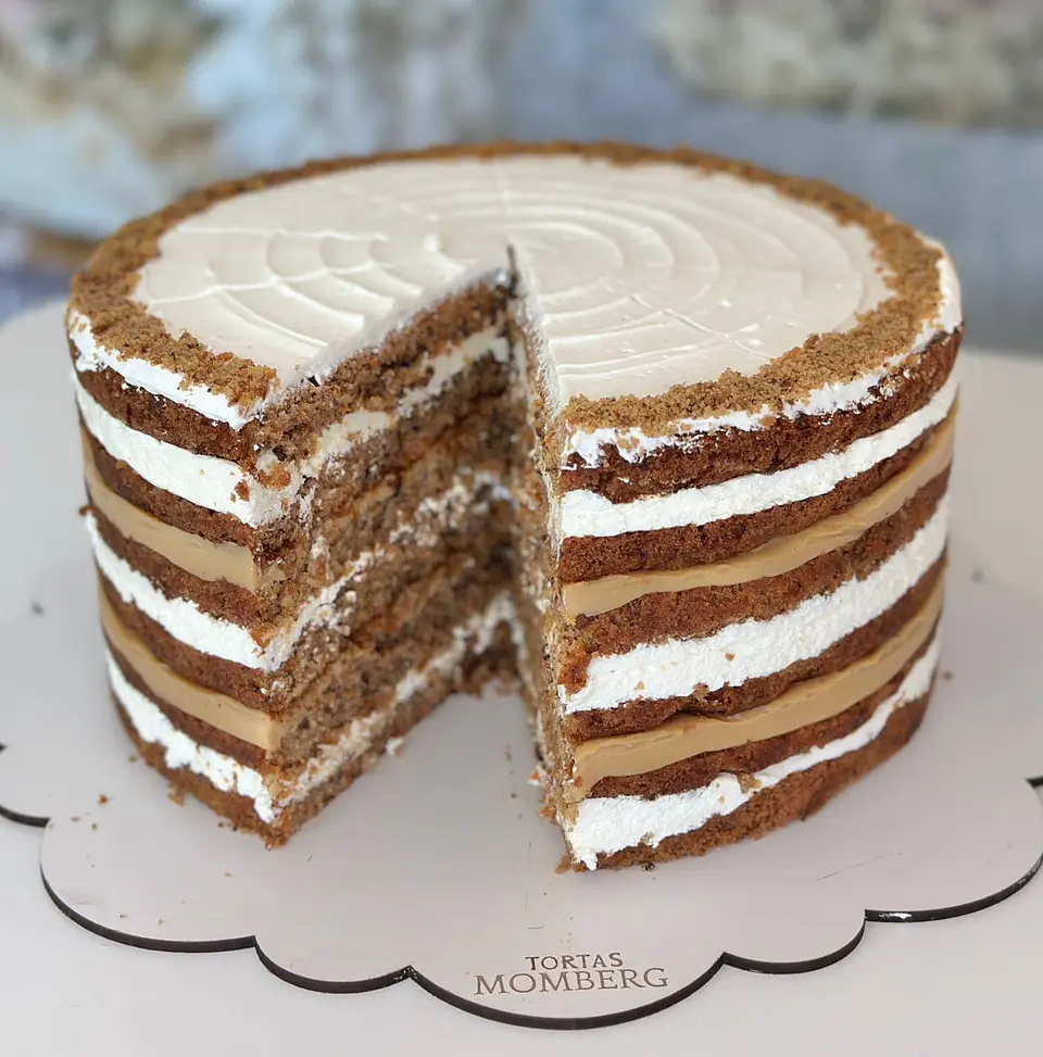 Trozo Torta Zanahoria Manjar 1