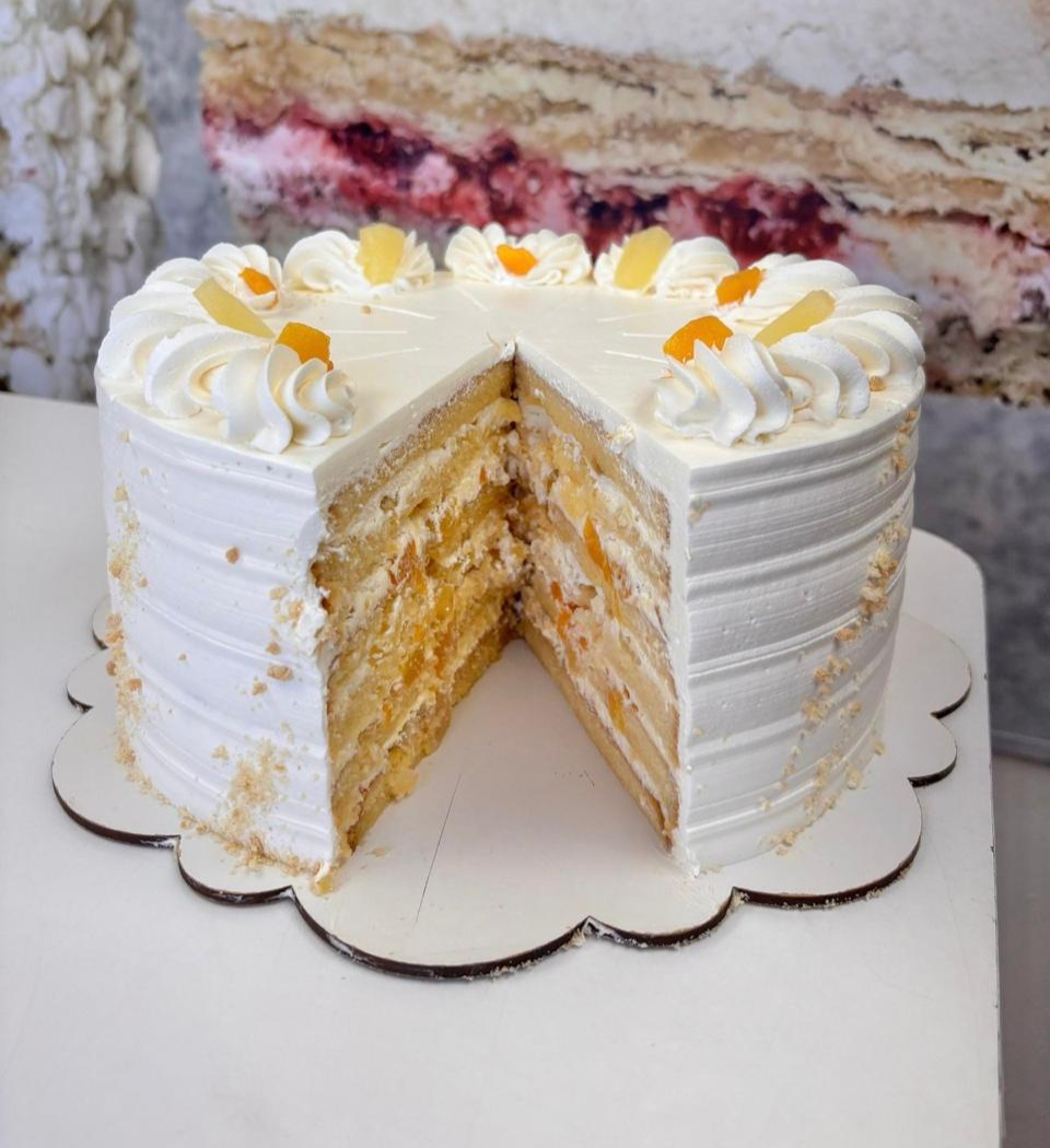Trozo torta Tropical