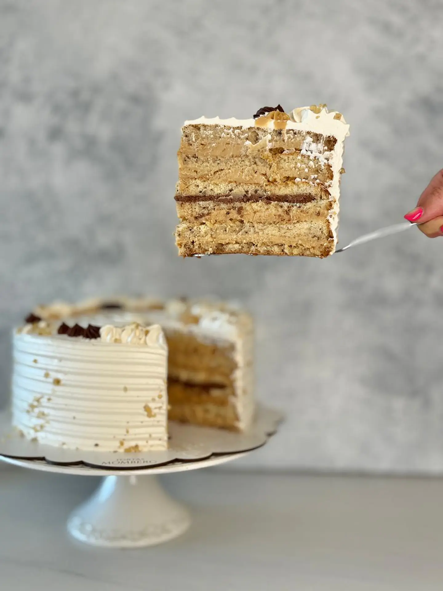 Torta Manjar-Nuez Chocolate 2