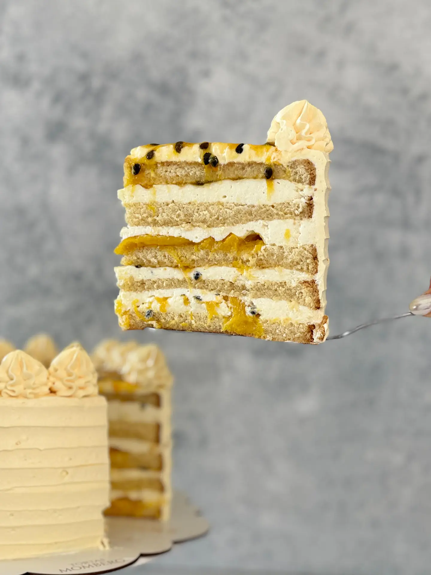 Trozo Torta Mango Maracuyá 1