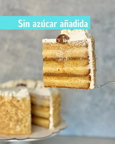 Torta 3 Leches sin azúcar añadida