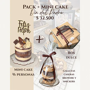 Pack Mini Cake Papá (2-3 personas)