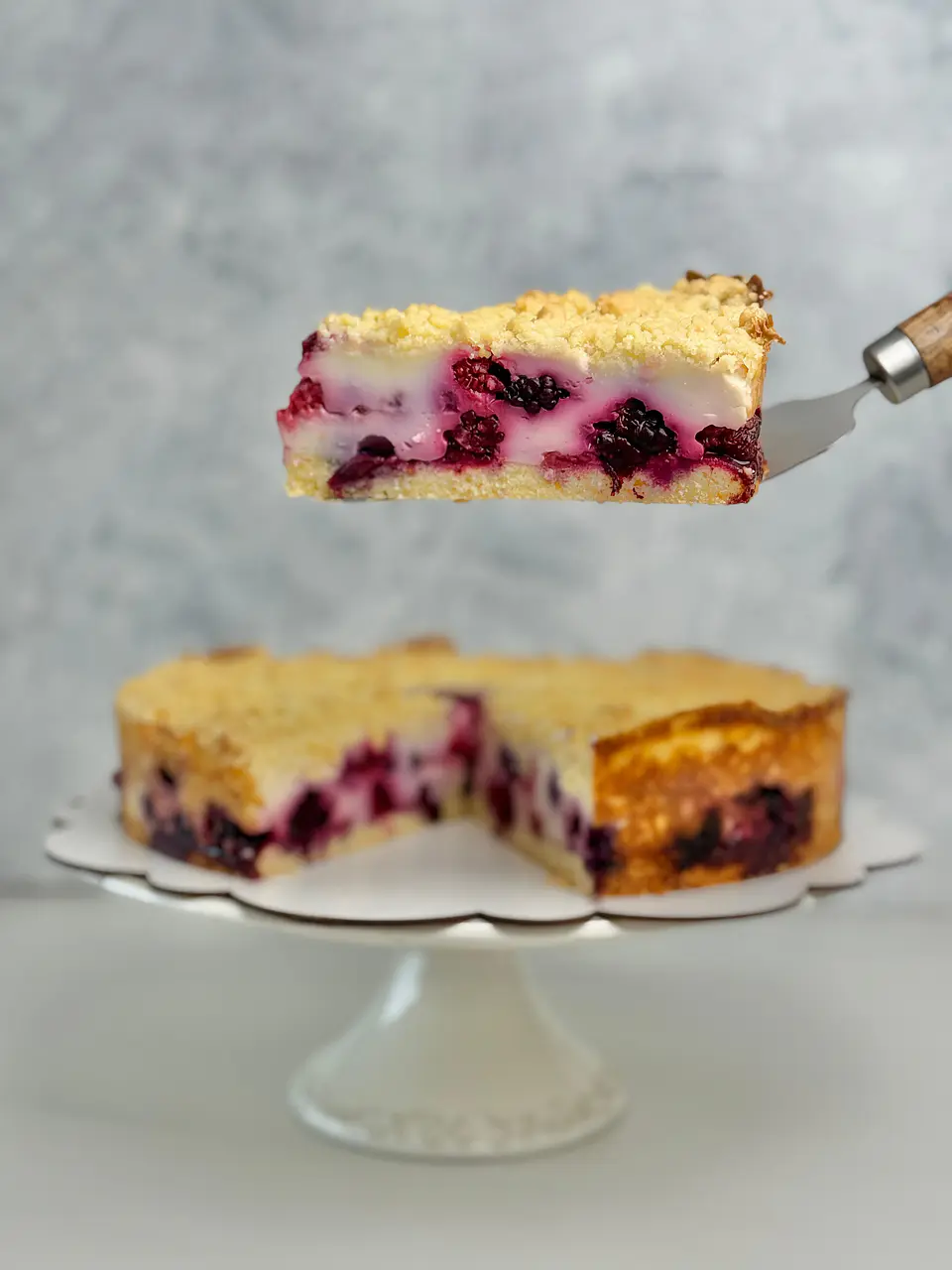 Trozo Kuchen Alemán Frutos Rojos 1