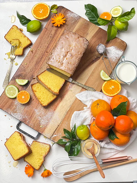 Curso Queque de Naranja y Limón