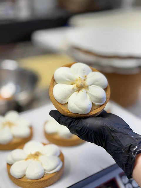 Mini Kuchen Plátano Manjar