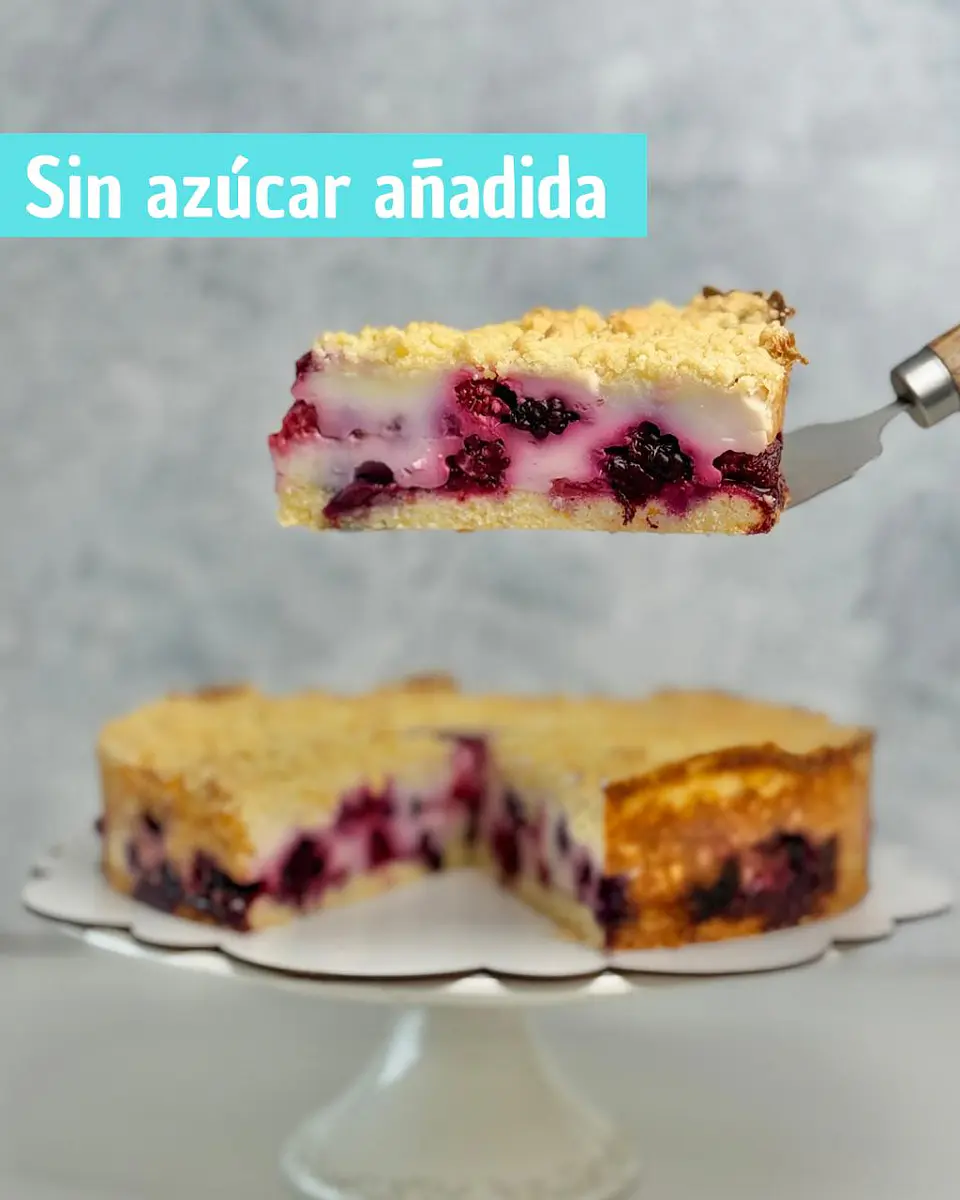 Trozo Kuchen Alemán Frutos Rojos (sin Azúcar) 1