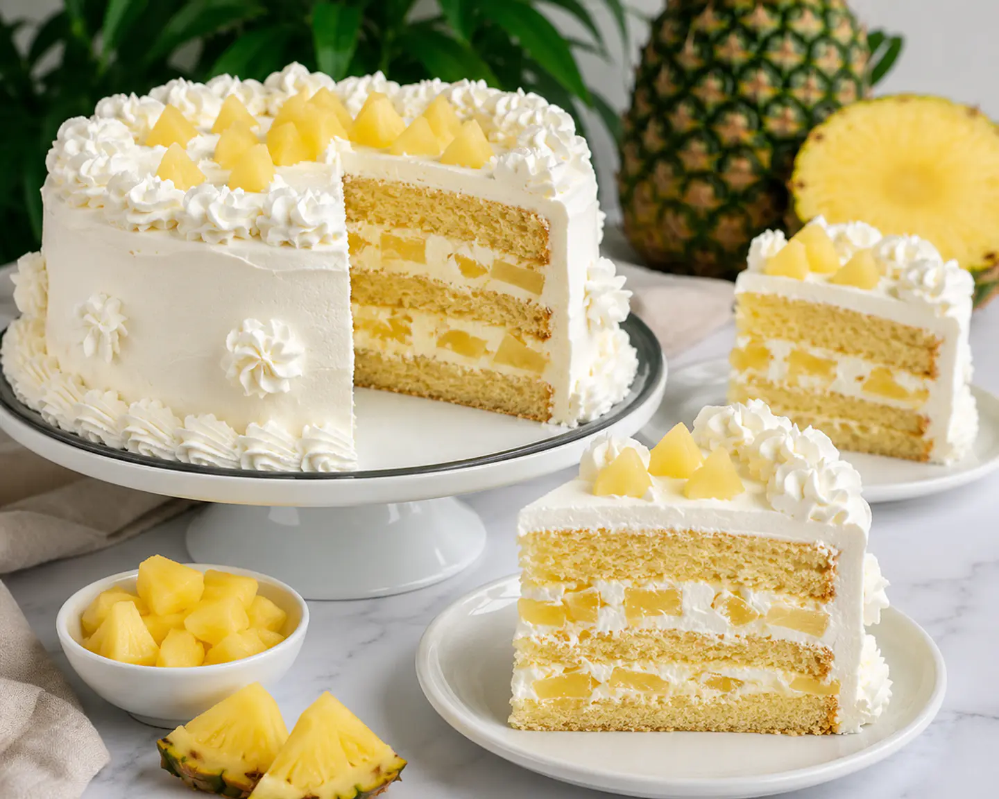 TORTA BIZCOCHO PIÑA 1