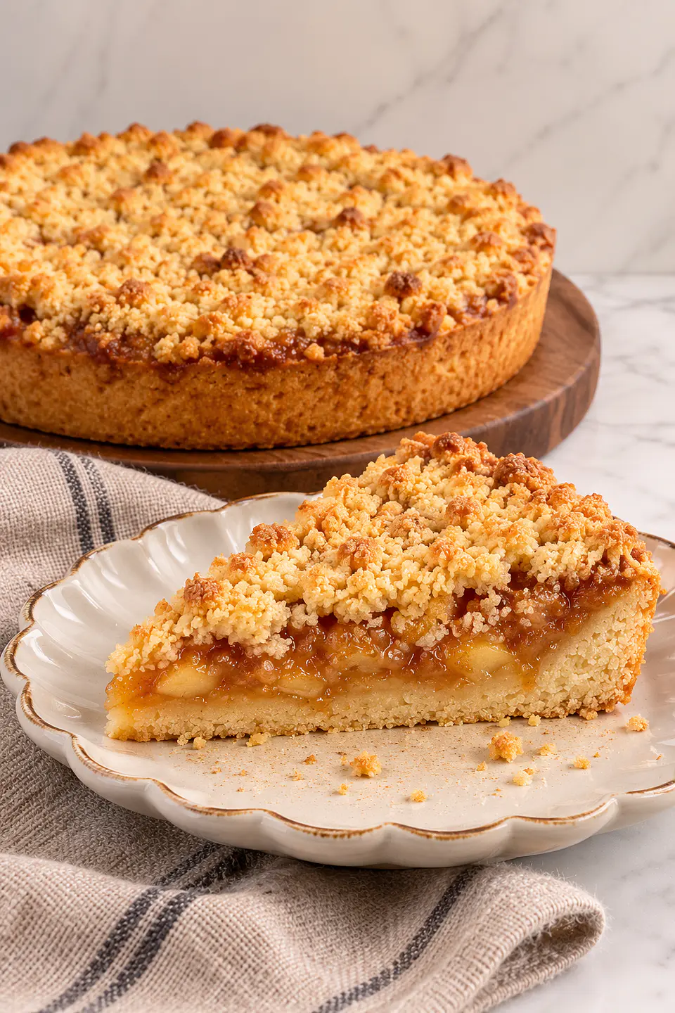 KUCHEN DE MANZANA CON MIGA 1