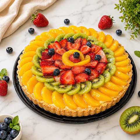 TARTALETA DE FRUTAS DE LA ESTACION