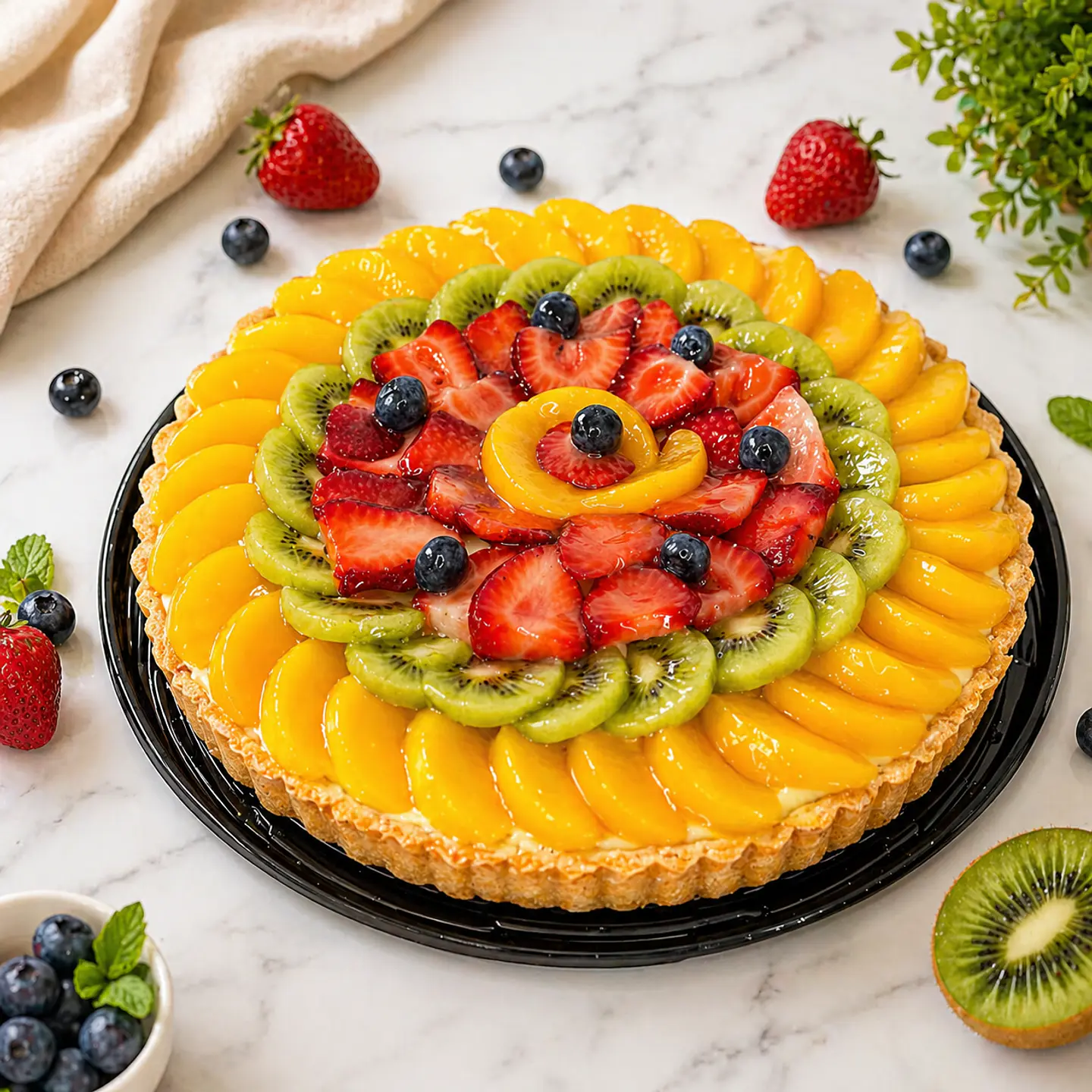 TARTALETA DE FRUTAS DE LA ESTACION 1