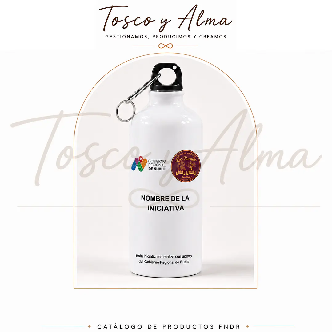 BOTELLA ALUMINIO FNDR 1