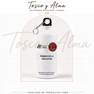 BOTELLA ALUMINIO FNDR