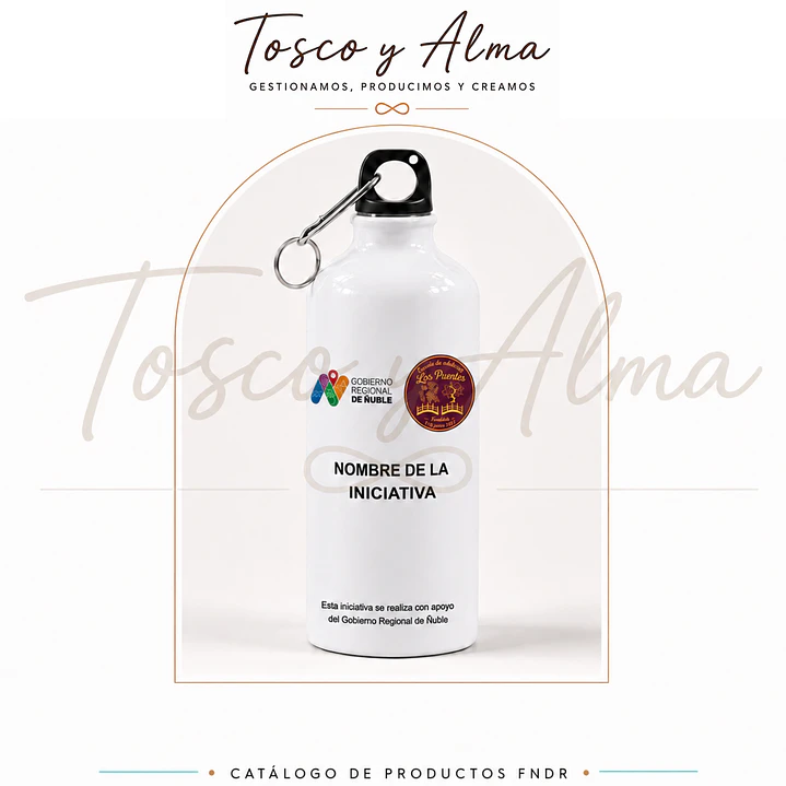 BOTELLA ALUMINIO FNDR 1