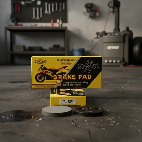 Kit Pastillas De Freno Para Moto Codigo Lt-820 Original