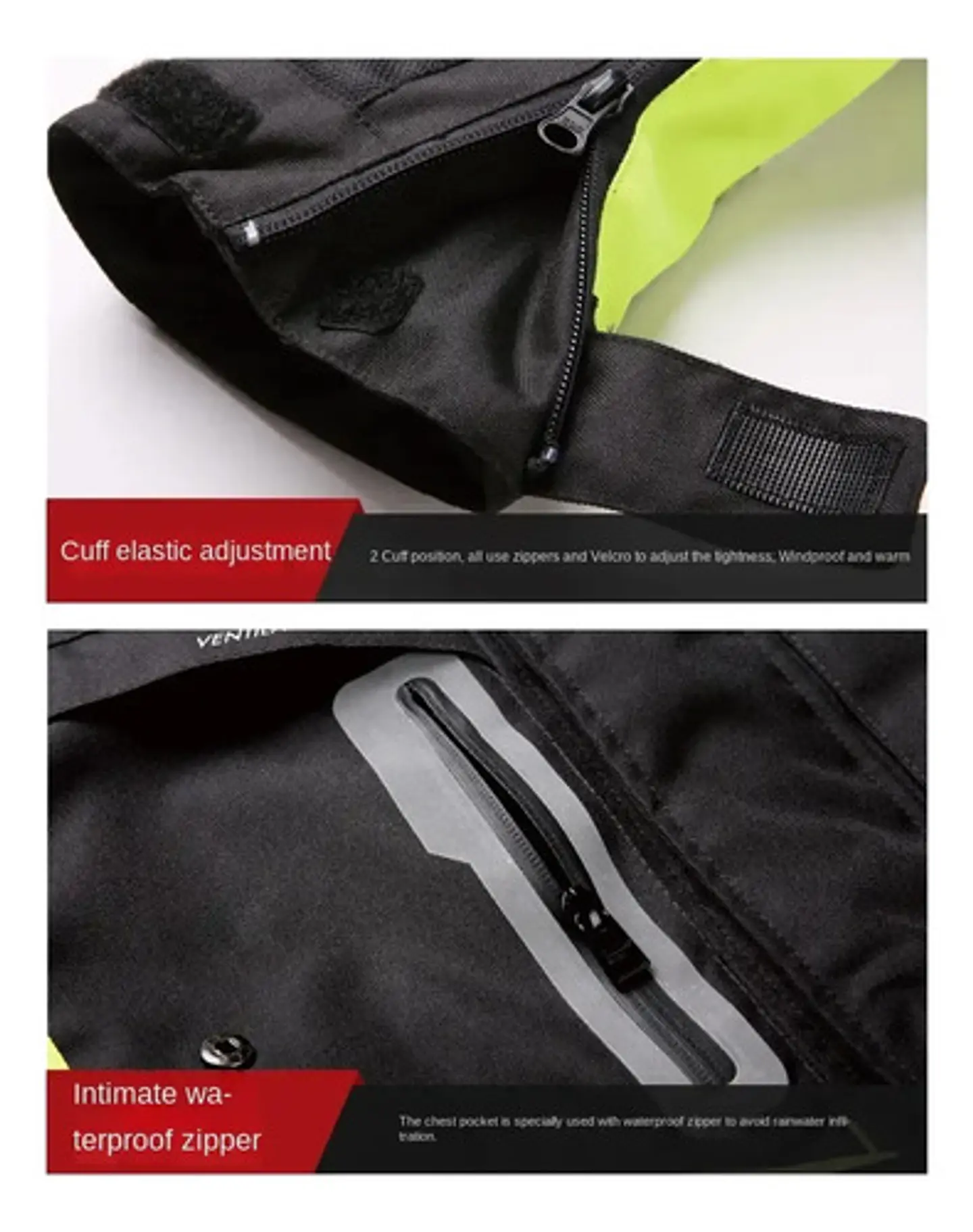 Chaqueta Moto Scoyco Jk42 Reflectante Waterproof 4