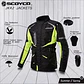 Chaqueta Moto Scoyco Jk42 Reflectante Waterproof - Miniatura 5