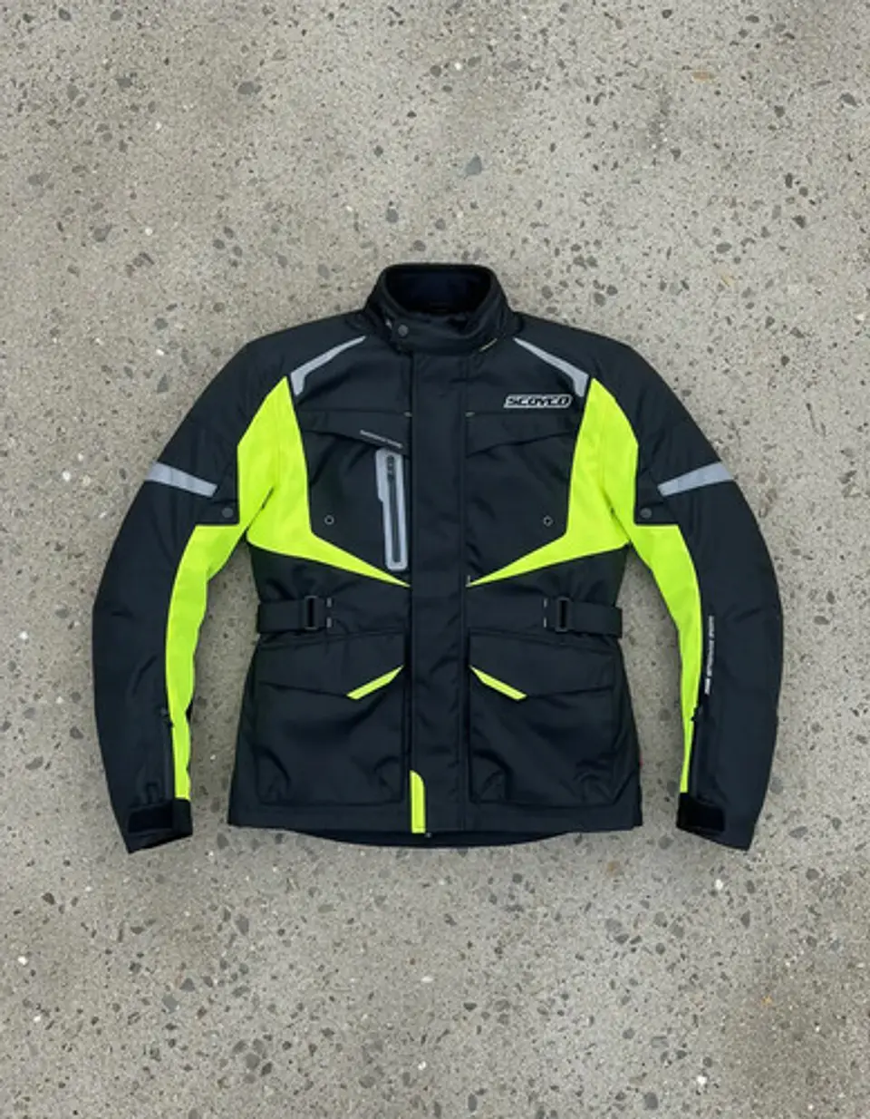 Chaqueta Moto Scoyco Jk42 Reflectante Waterproof 6