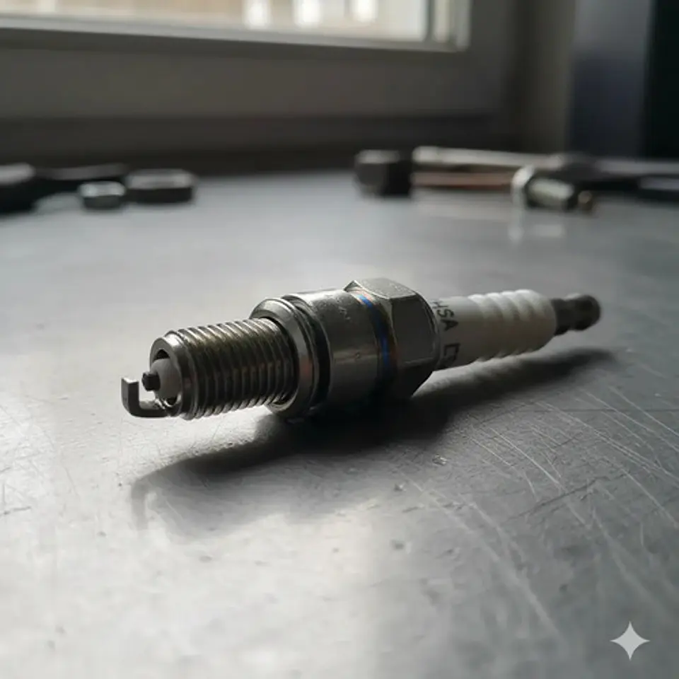 Bujia Moto Marca Amgerman Codigo Cr9e Alta Calidad 4