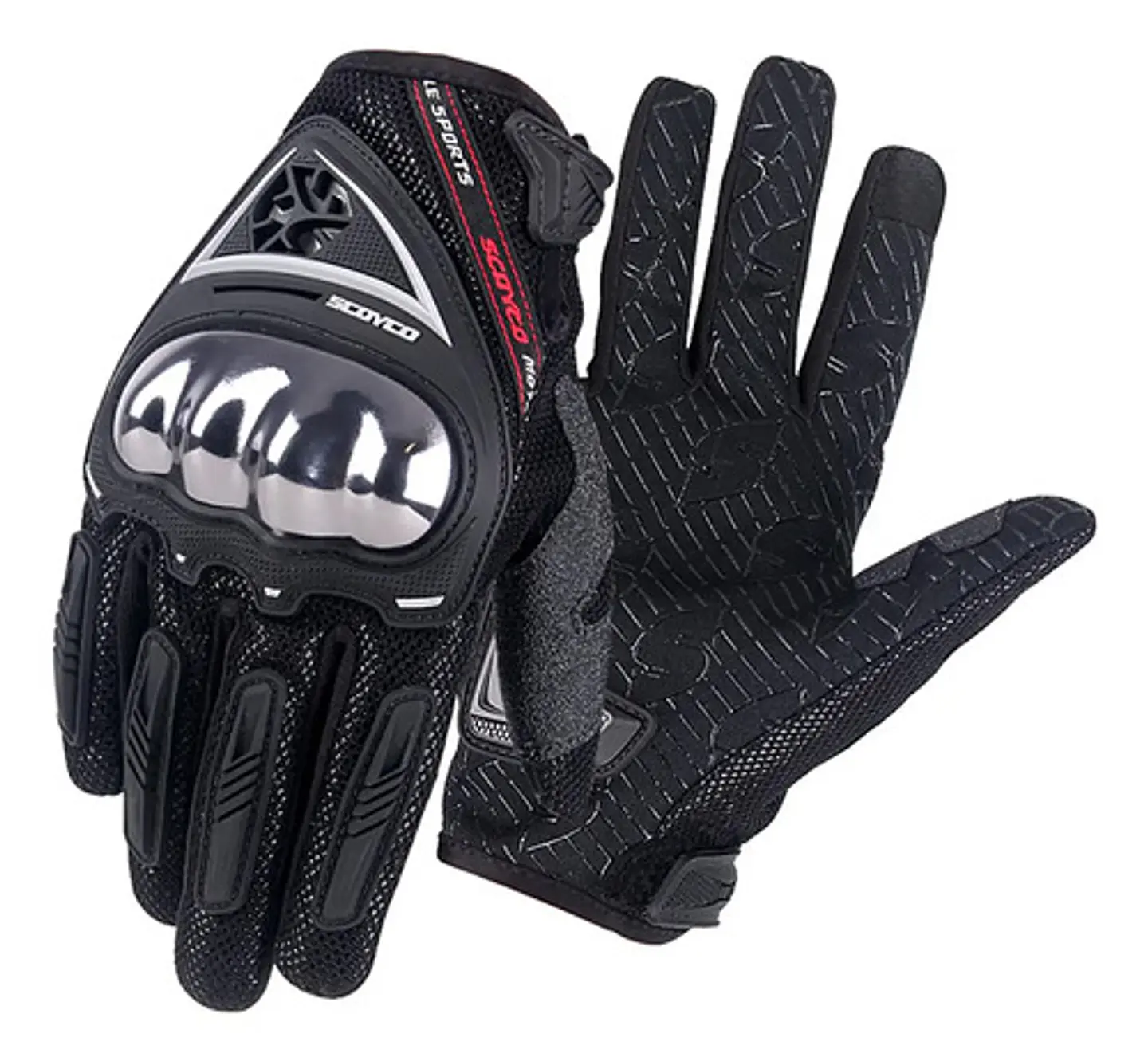 Scoyco Guantes De Moto Race Extreme Sports Para Hombre Negr 1