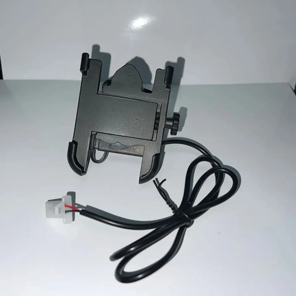 Soporte Porta Celular Con Cargador Para Moto 3