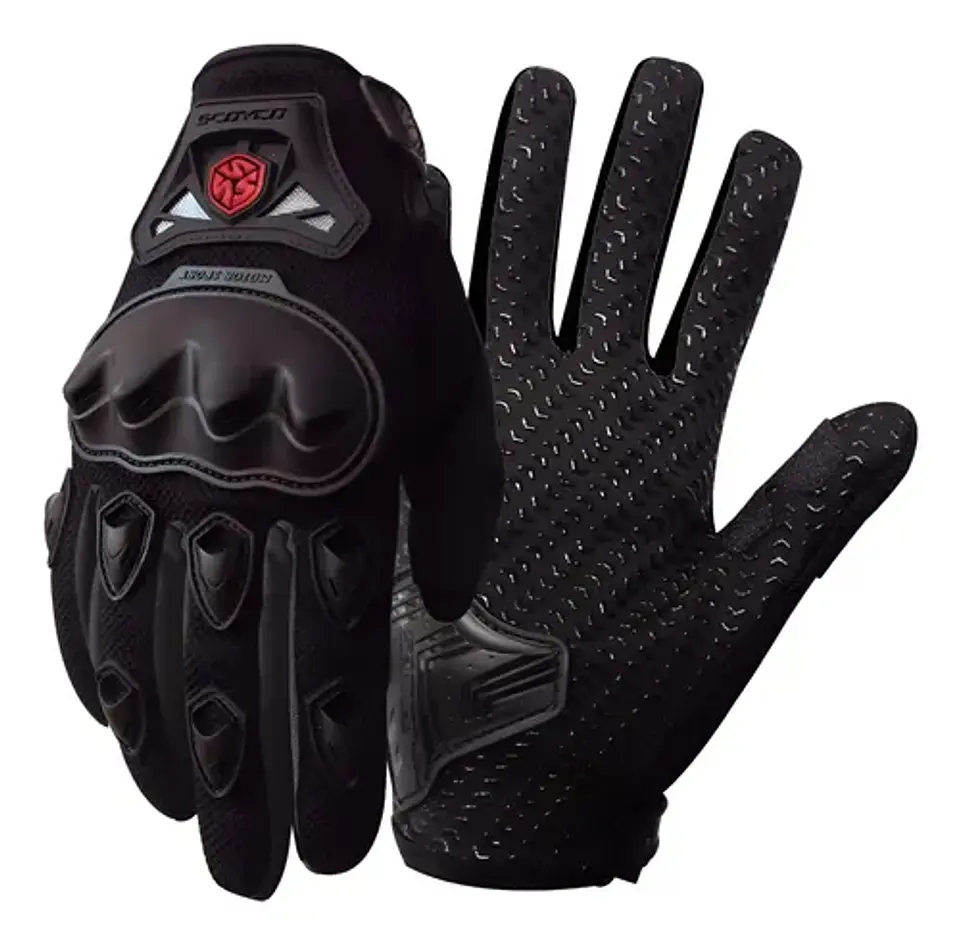 Guantes Para Moto Mc29 Scoyco Negro Talla L 1