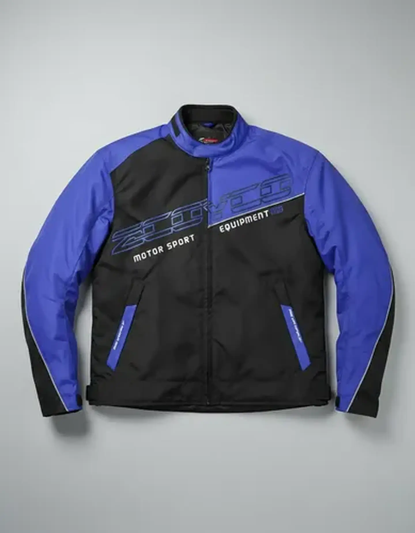 Chaqueta Scoyco Jk31 Moto Urbano Negro Con Azul 7