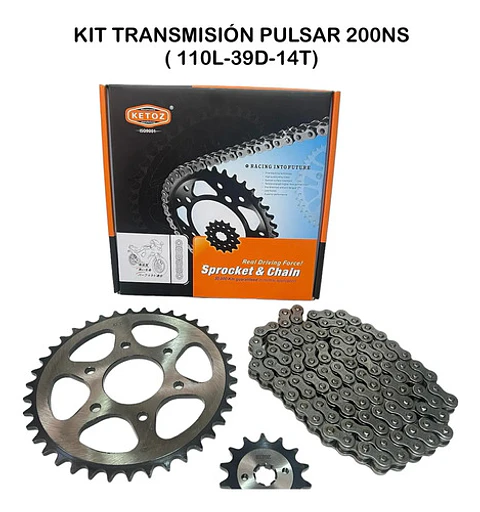 Kit Transmision Pulsar 200ns (39d-14t-110l)