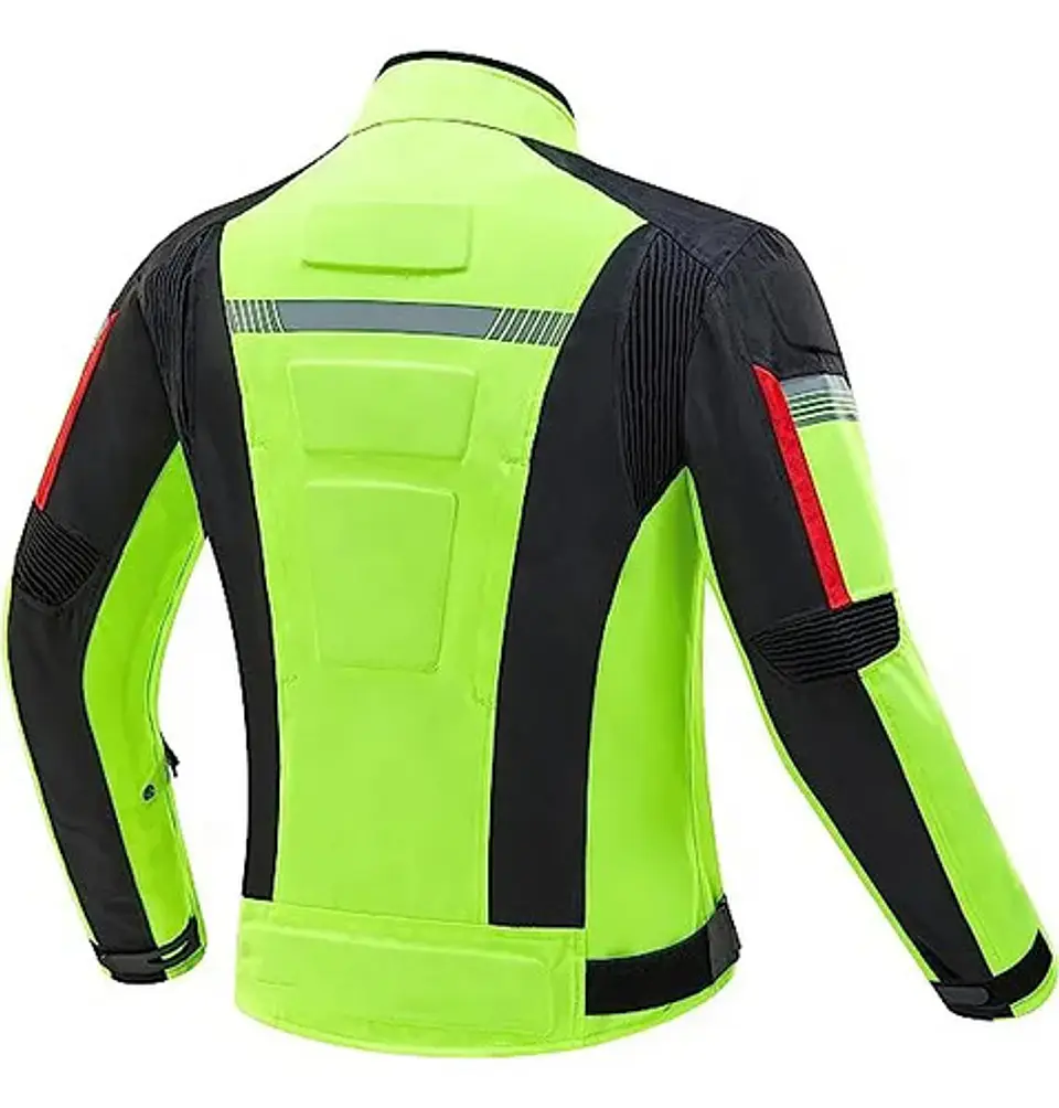 Chaqueta De Moto Black Bike Verde Waterproof Hunter 2