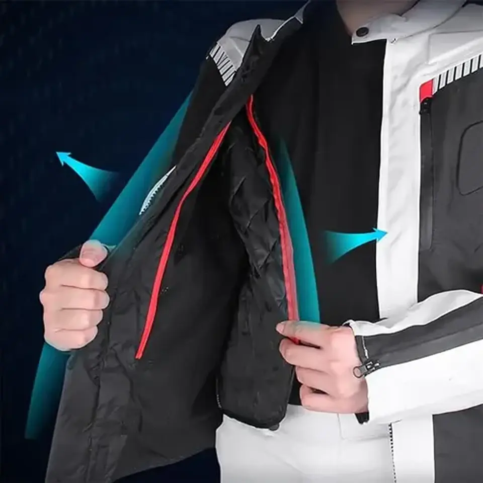 Chaqueta De Moto Blackbike Waterproof Hunter 3