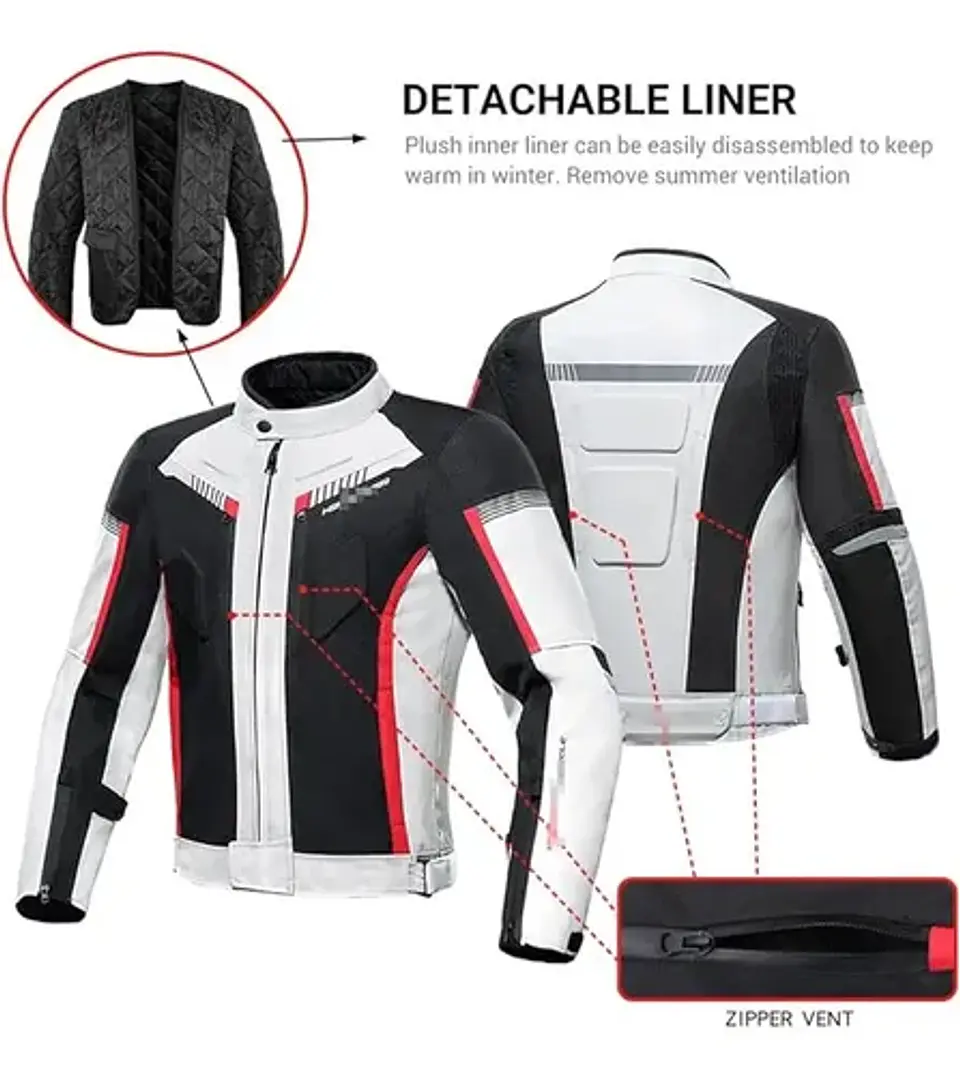 Chaqueta De Moto Blackbike Waterproof Hunter 4