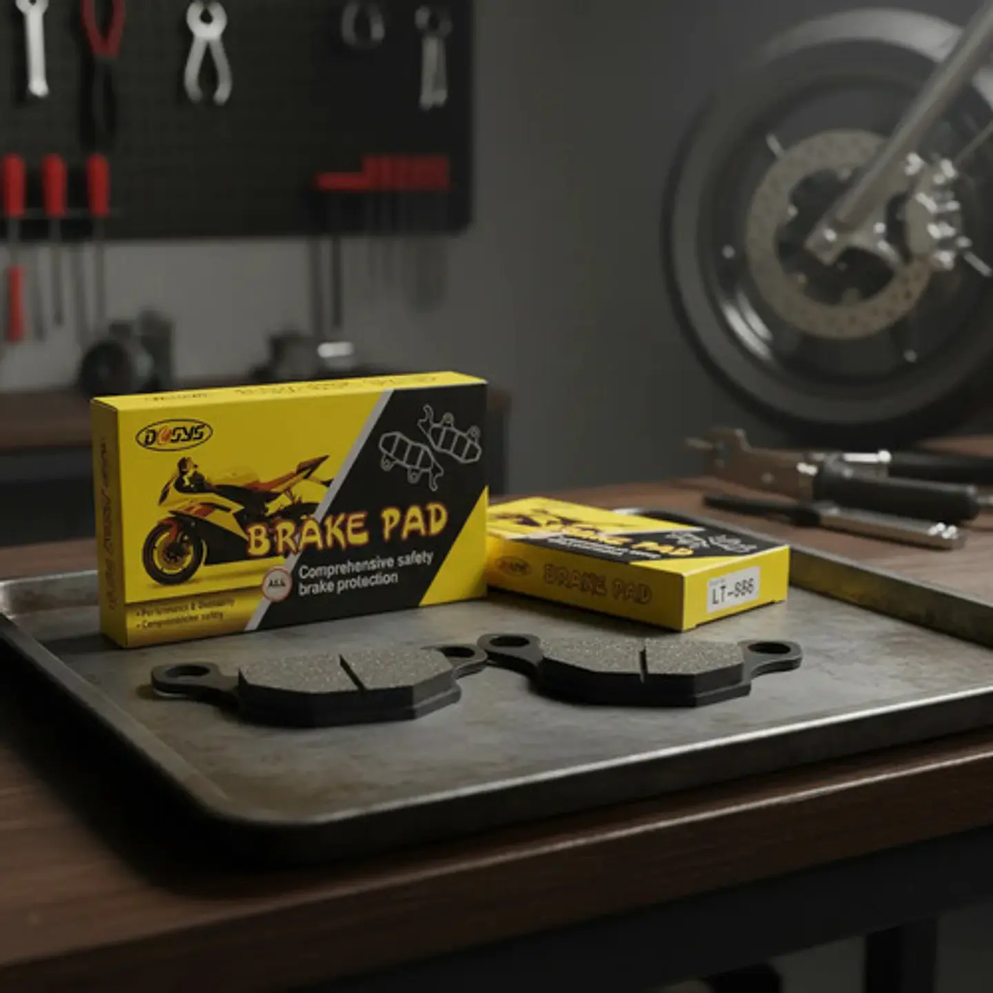 Pastillas De Freno Para Moto Codigo Lt886 2