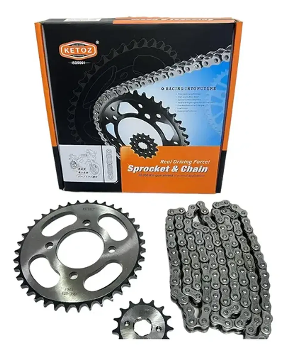 Kit Transmision Gn125 (43d-14t-120l) 1