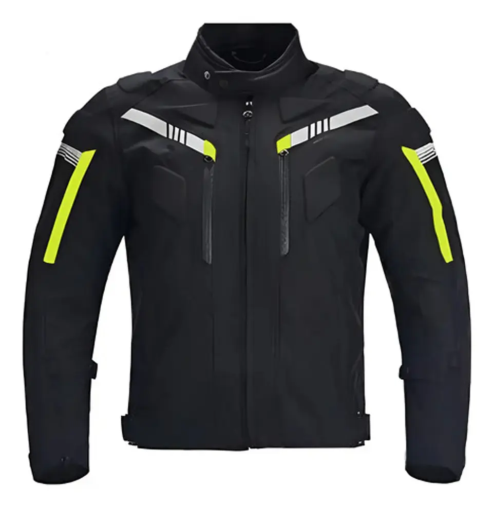 Chaqueta De Moto Black Bike Negro Waterproof 1