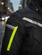 Chaqueta De Moto Black Bike Negro Waterproof - Miniatura 3