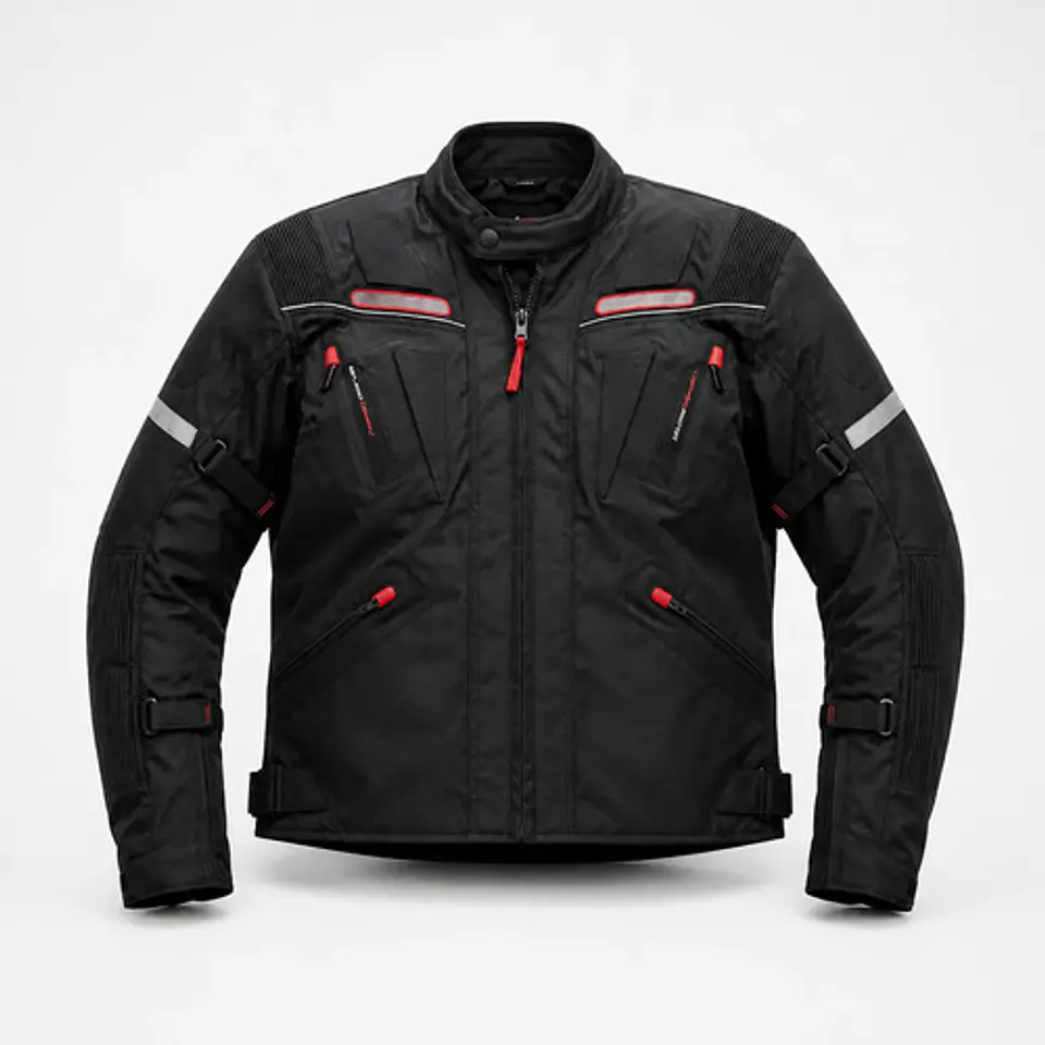 Chaqueta Para Moto Black Bike Modelo Bkred Talla Xl 1