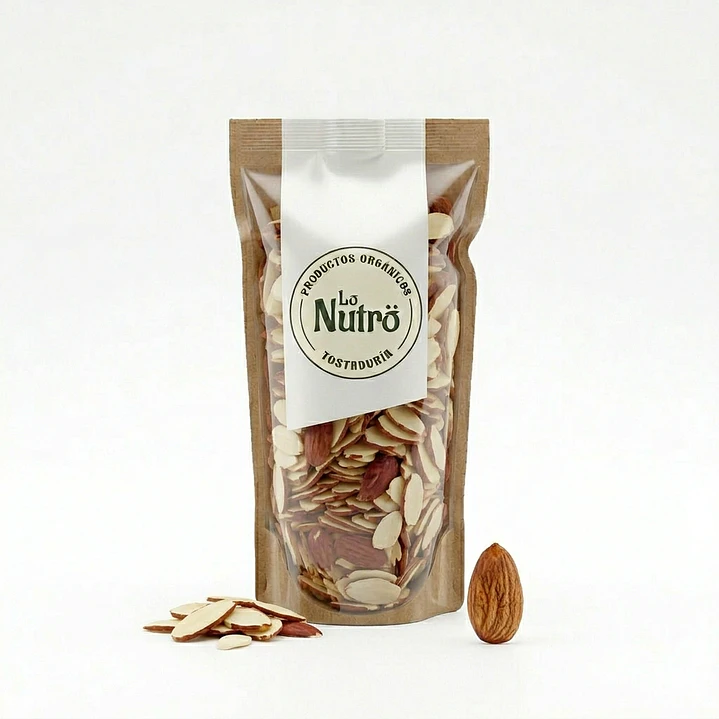 Almendras laminadas con Piel 1