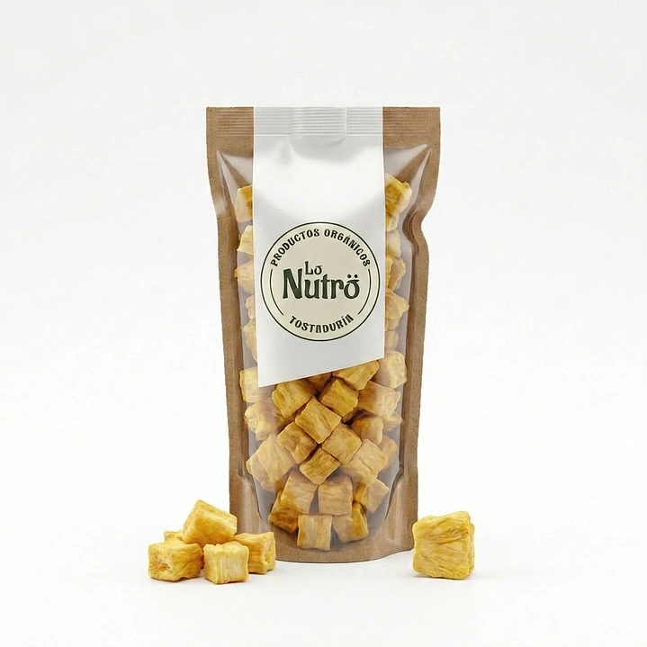 Piña en cubos 1
