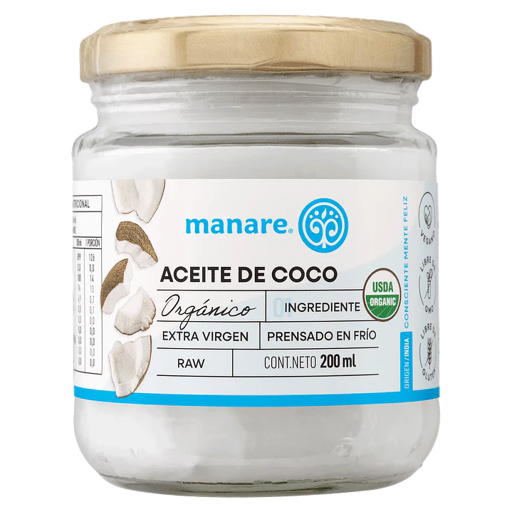 Aceite de Coco 200ml Manare 1