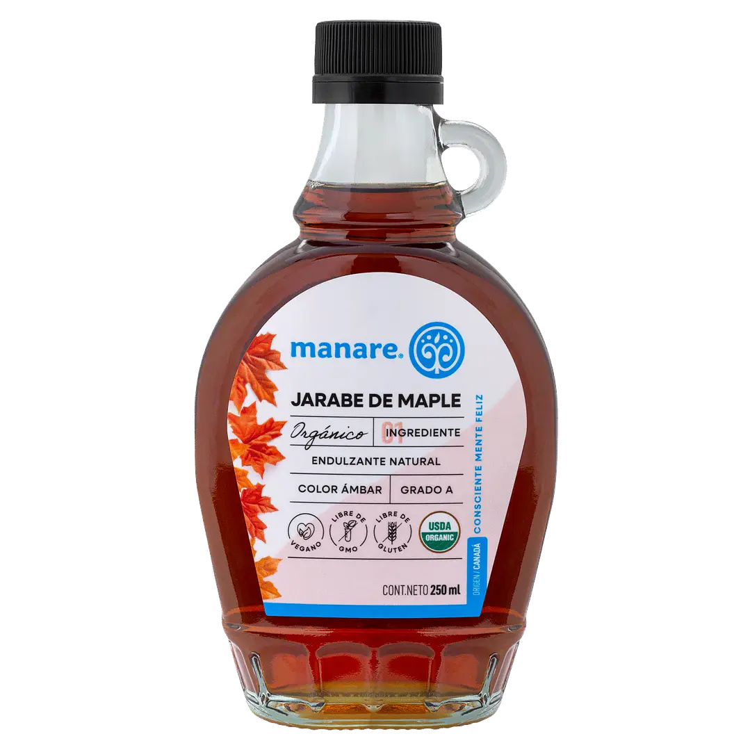 Jarabe de Maple 250ml Manare 1