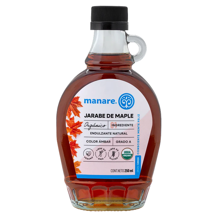 Jarabe de Maple 250ml Manare 1