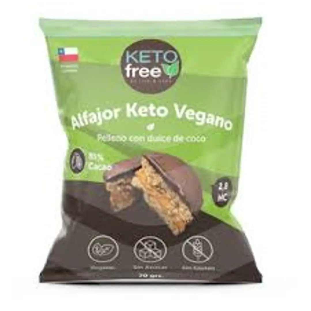 Alfajor Coco Keto Free 1