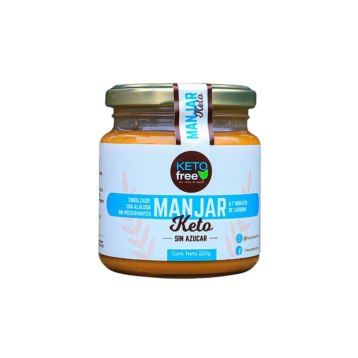 Manjar/alulosa 220g Keto Free 1