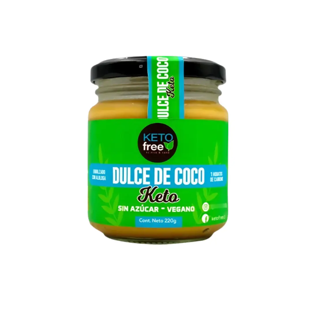 Dulce de coco 220g Keto Free 1