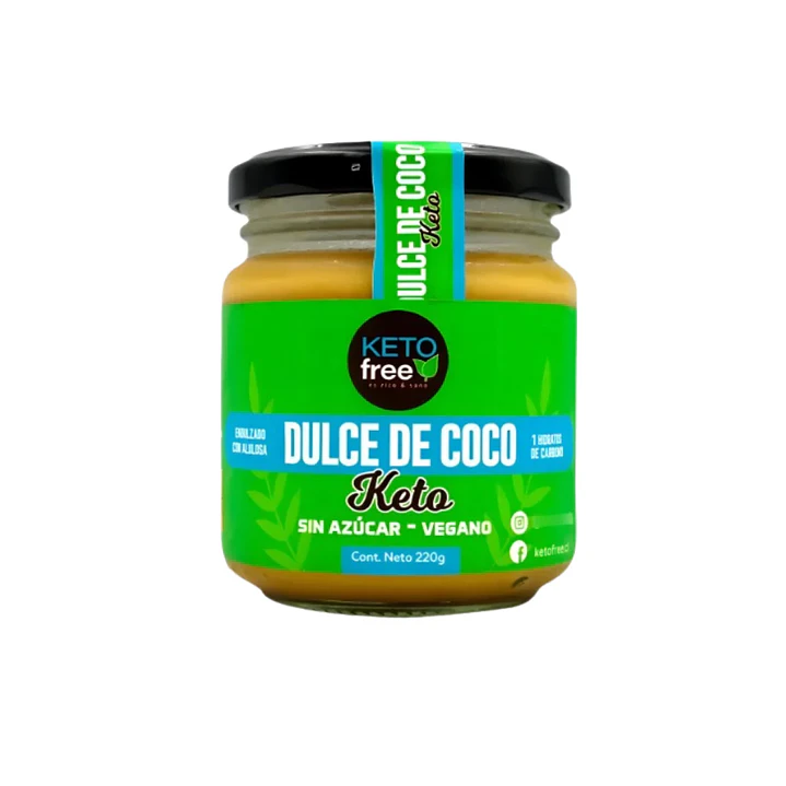 Dulce de coco 220g Keto Free 1